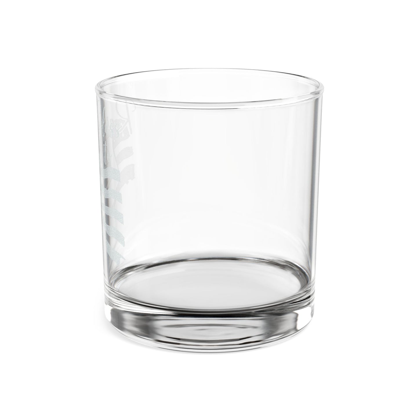 Engraved Whiskey Glass - " Raise a Glass to FREEDOM" 10.5oz