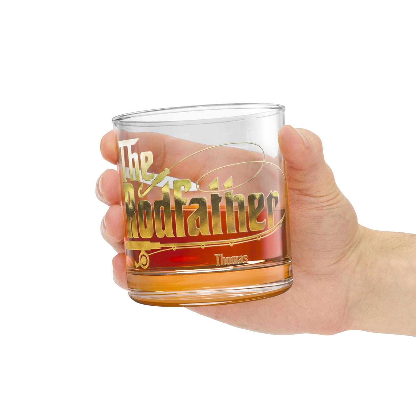 The RodFather – Personalized Whiskey Glass