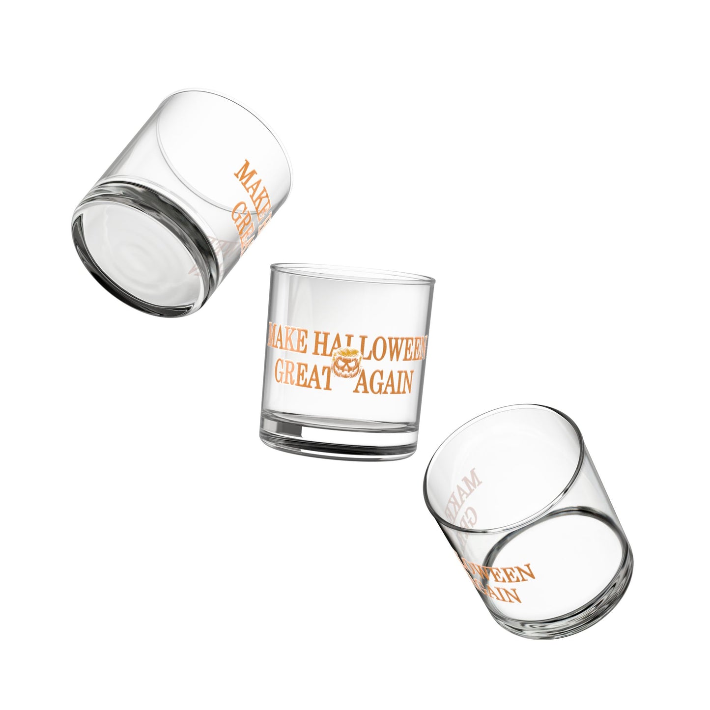 Make Halloween Great Again - Patriot Whiskey Glass