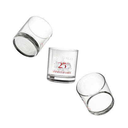 25th Anniversary 'Never Forget' 10oz Whiskey Glass