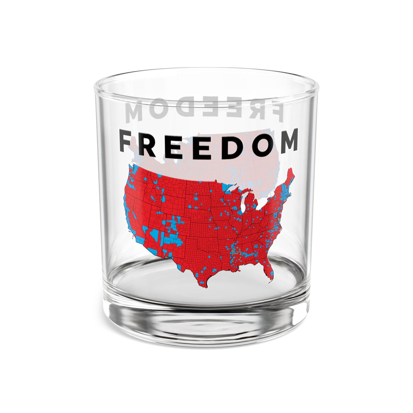 Freedom - Patriotic Whiskey Glass