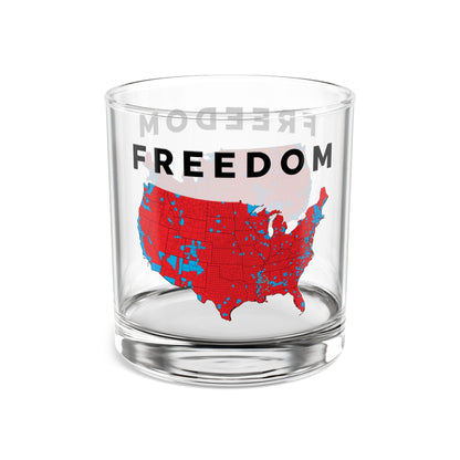 Freedom - Patriotic Whiskey Glass