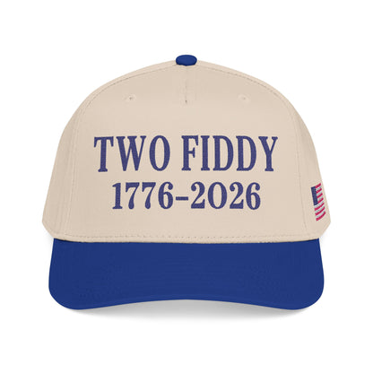Two Fiddy Baseball Cap Embroidered
