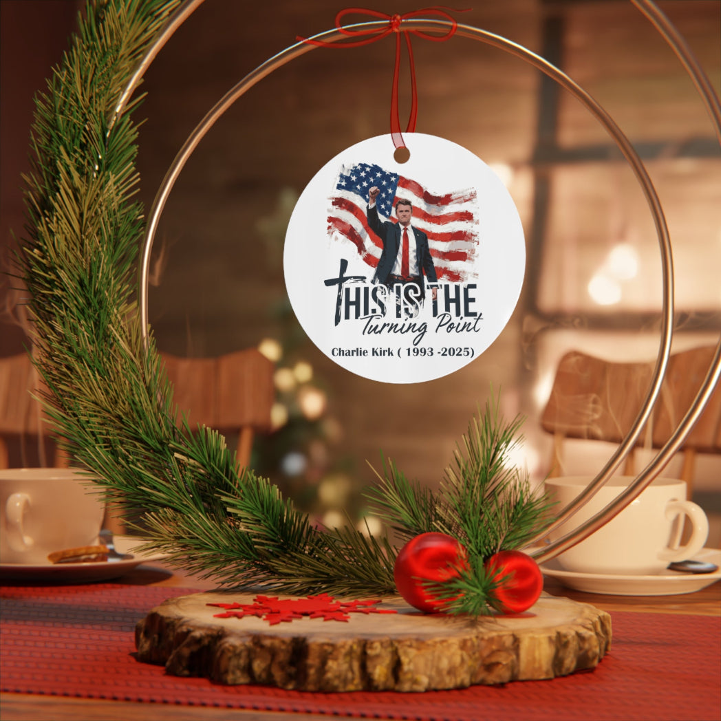 This Is The Turning Point - Patriotic Ornament