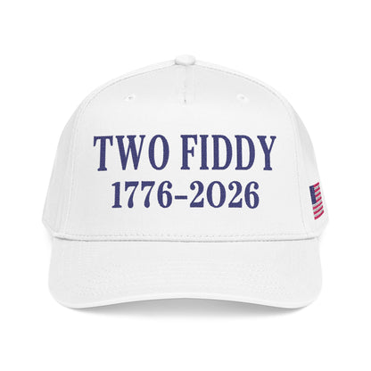 Two Fiddy Baseball Cap Embroidered