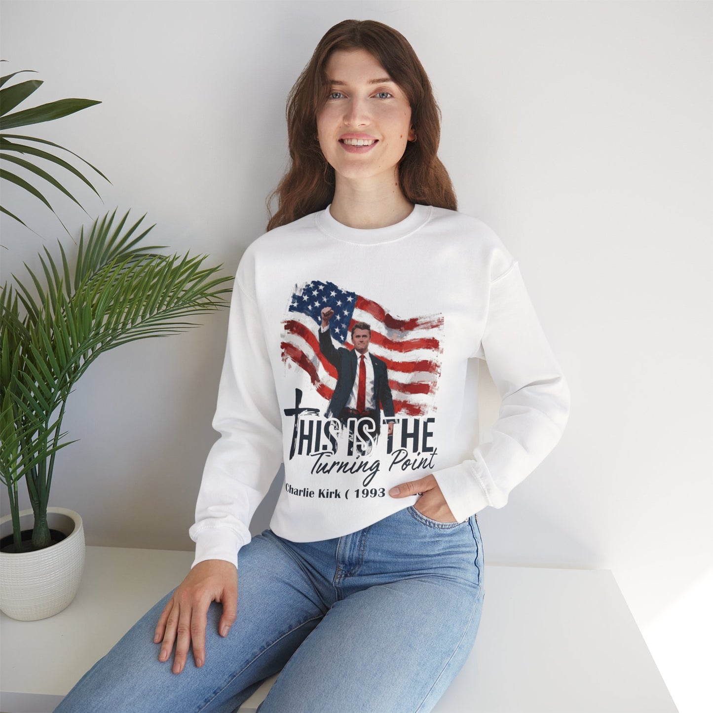 This Is The Turning Point Crewneck Sweatshirt