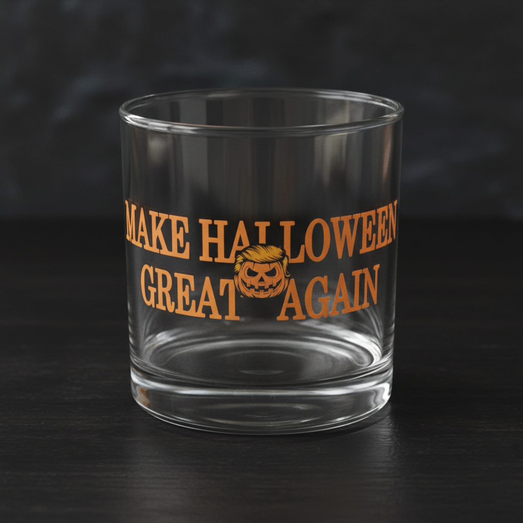Make Halloween Great Again - Patriot Whiskey Glass