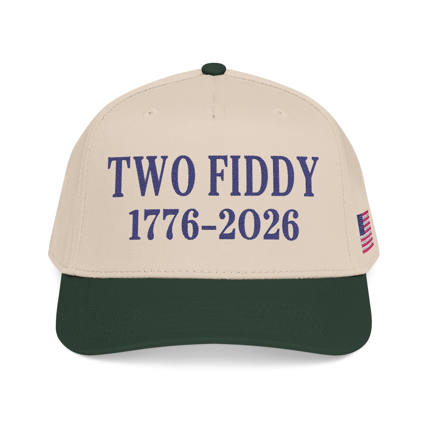 Two Fiddy Baseball Cap Embroidered