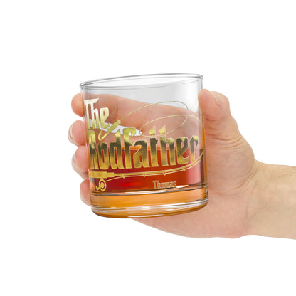 The RodFather  – Personalized Whiskey Glass