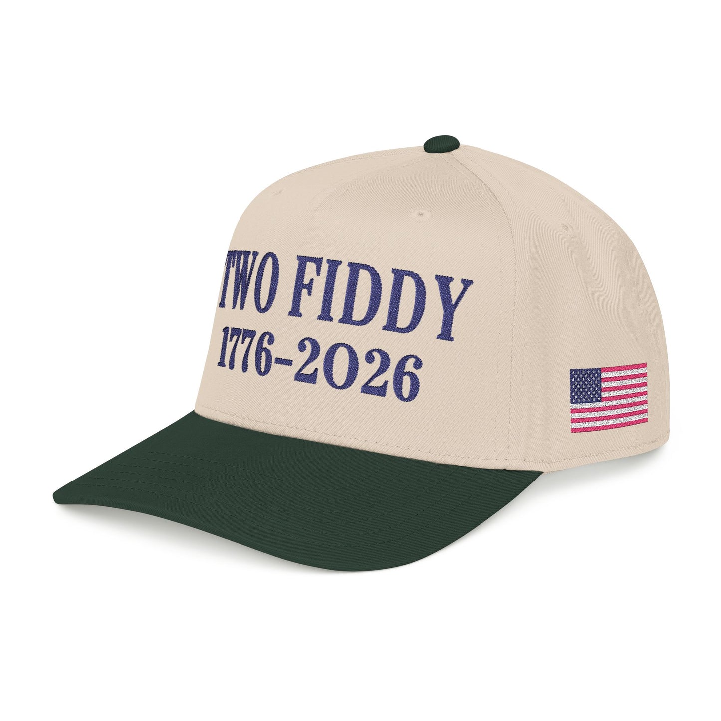 Two Fiddy Baseball Cap Embroidered