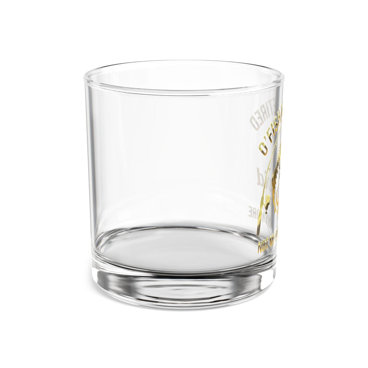 O'Fishally Retired - Personalized Whiskey Glass