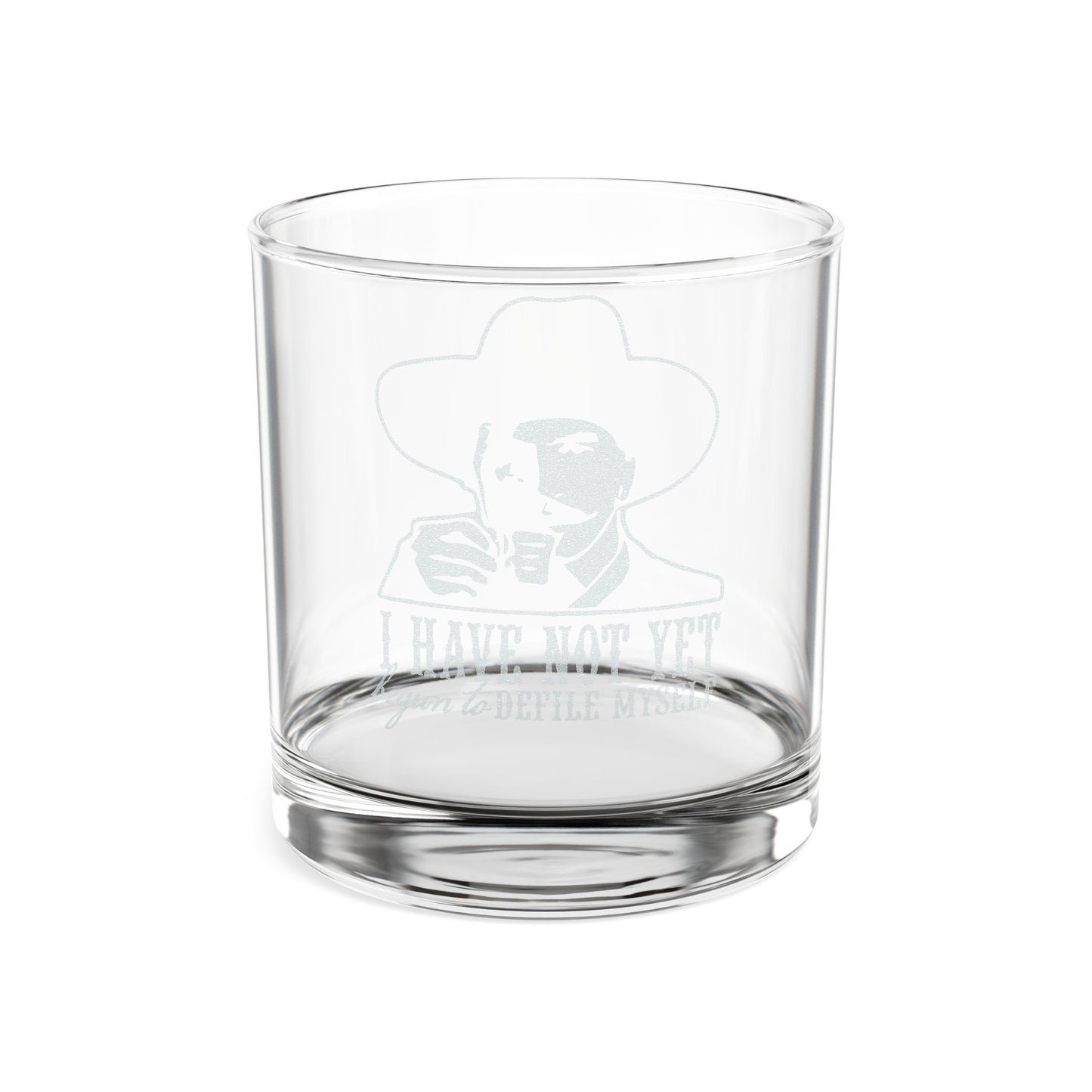 Defile Myself - Engraved 10.5oz Whiskey Glass