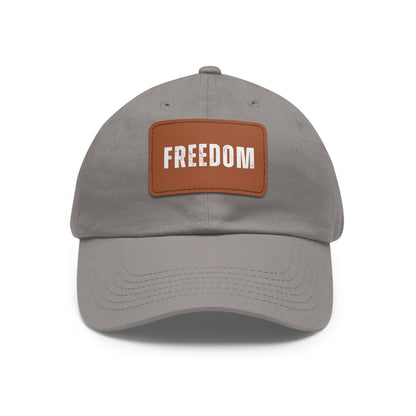 Freedom Hat with Leather Patch