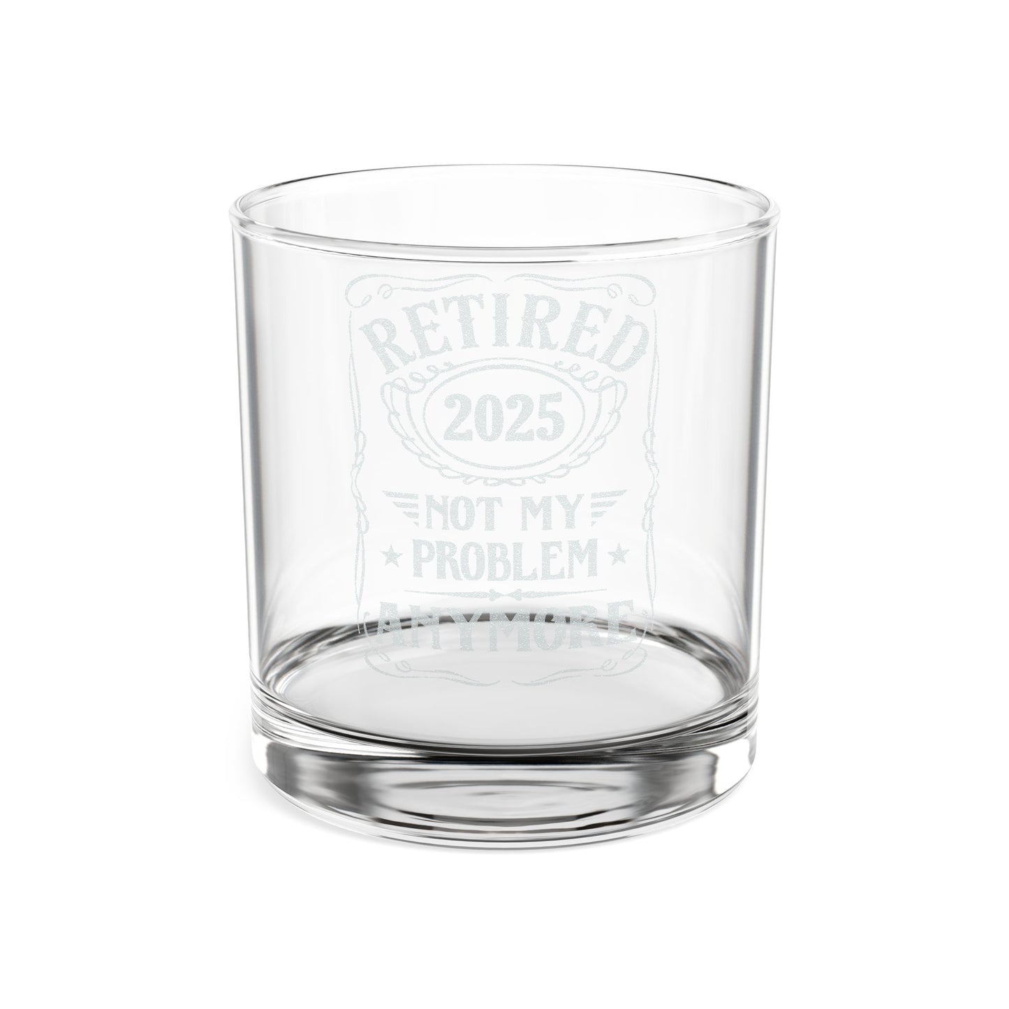 Engraved Whiskey Glass - Retired 2025 Gift