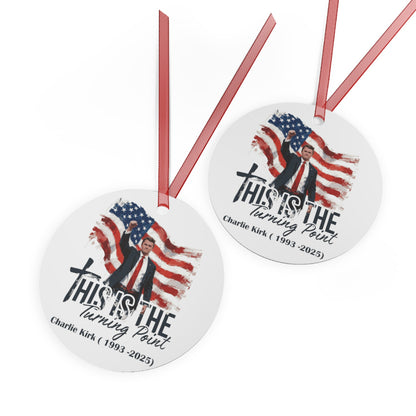 This Is The Turning Point - Patriotic Ornament