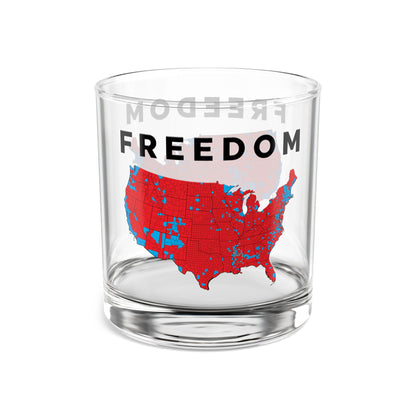 Freedom - Patriotic Whiskey Glass