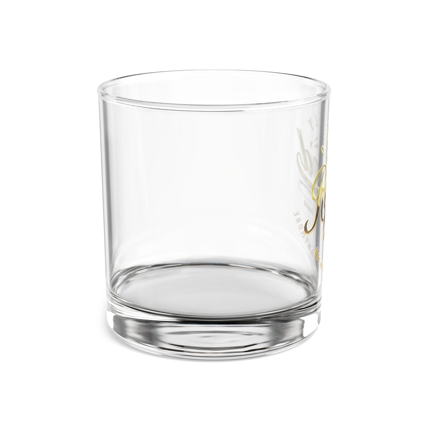 O'Fishally Retired 2026 - Personalized Gold Whiskey Glass