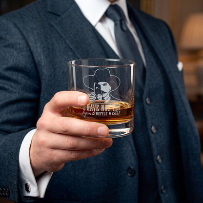 Defile Myself - Engraved 10.5oz Whiskey Glass