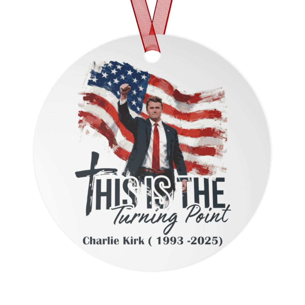 This Is The Turning Point - Patriotic Ornament