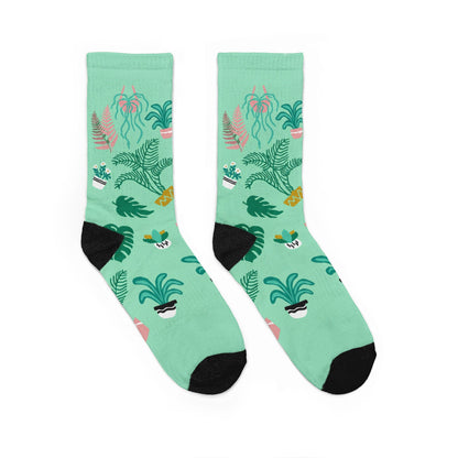 Crazy Plant Lady Crew Socks