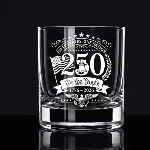 250th Anniversary - Whiskey Glass