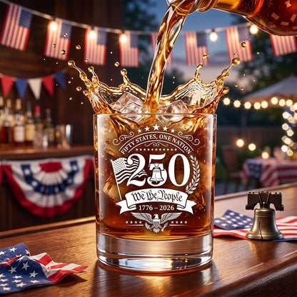 250th Anniversary - Whiskey Glass