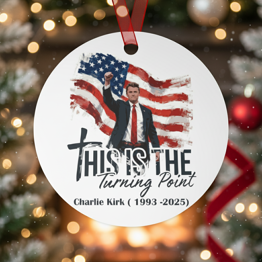 This Is The Turning Point - Patriotic Ornament
