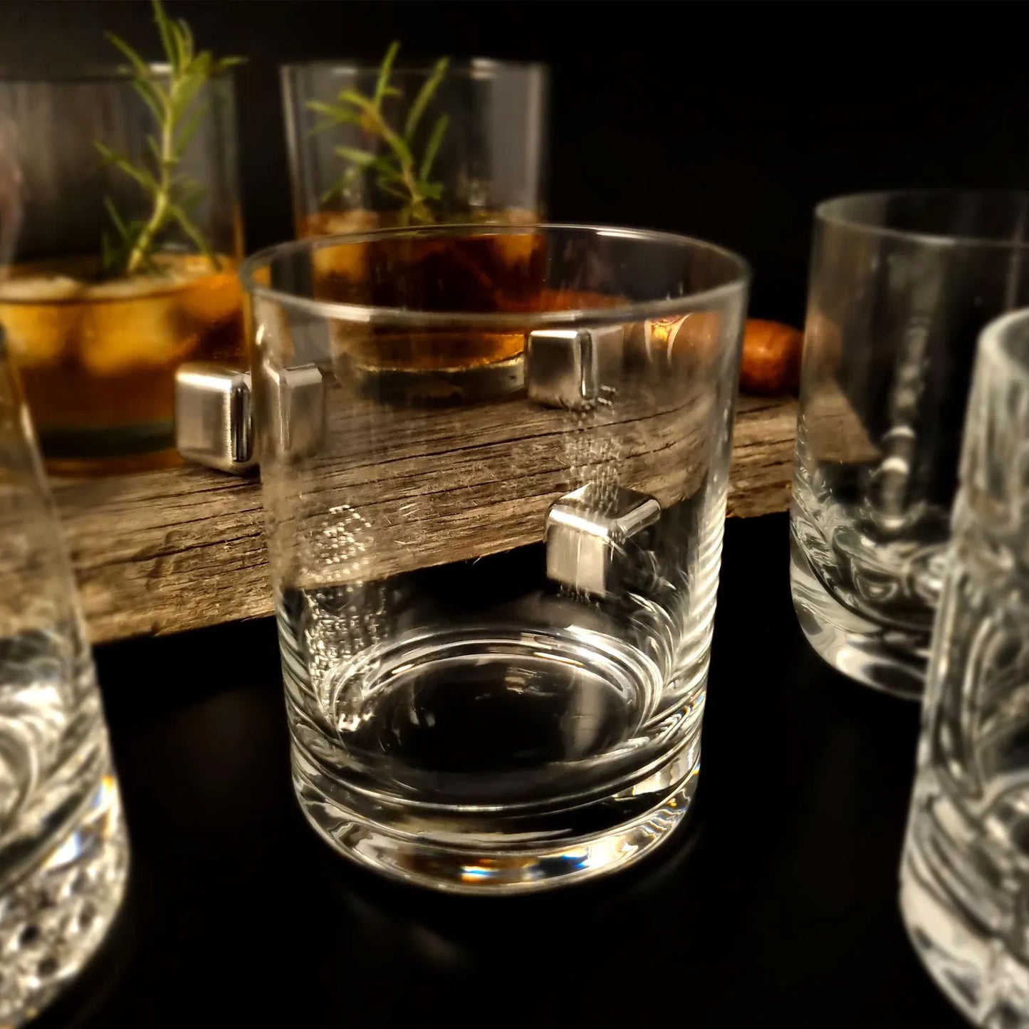 Always Be By Your Side - Personalized Engraved 10oz Whiskey Glass