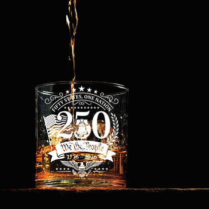 250th Anniversary - Whiskey Glass