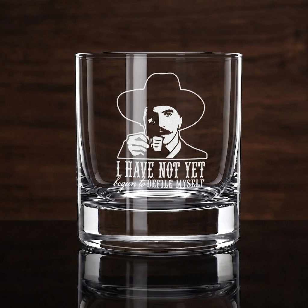 Defile Myself - Engraved 10.5oz Whiskey Glass