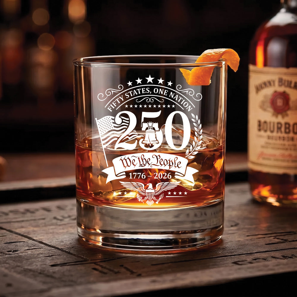 250th Anniversary - Whiskey Glass
