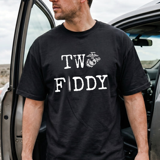 TWO FIDDY - 250th Marine Corps Birthday Shirt