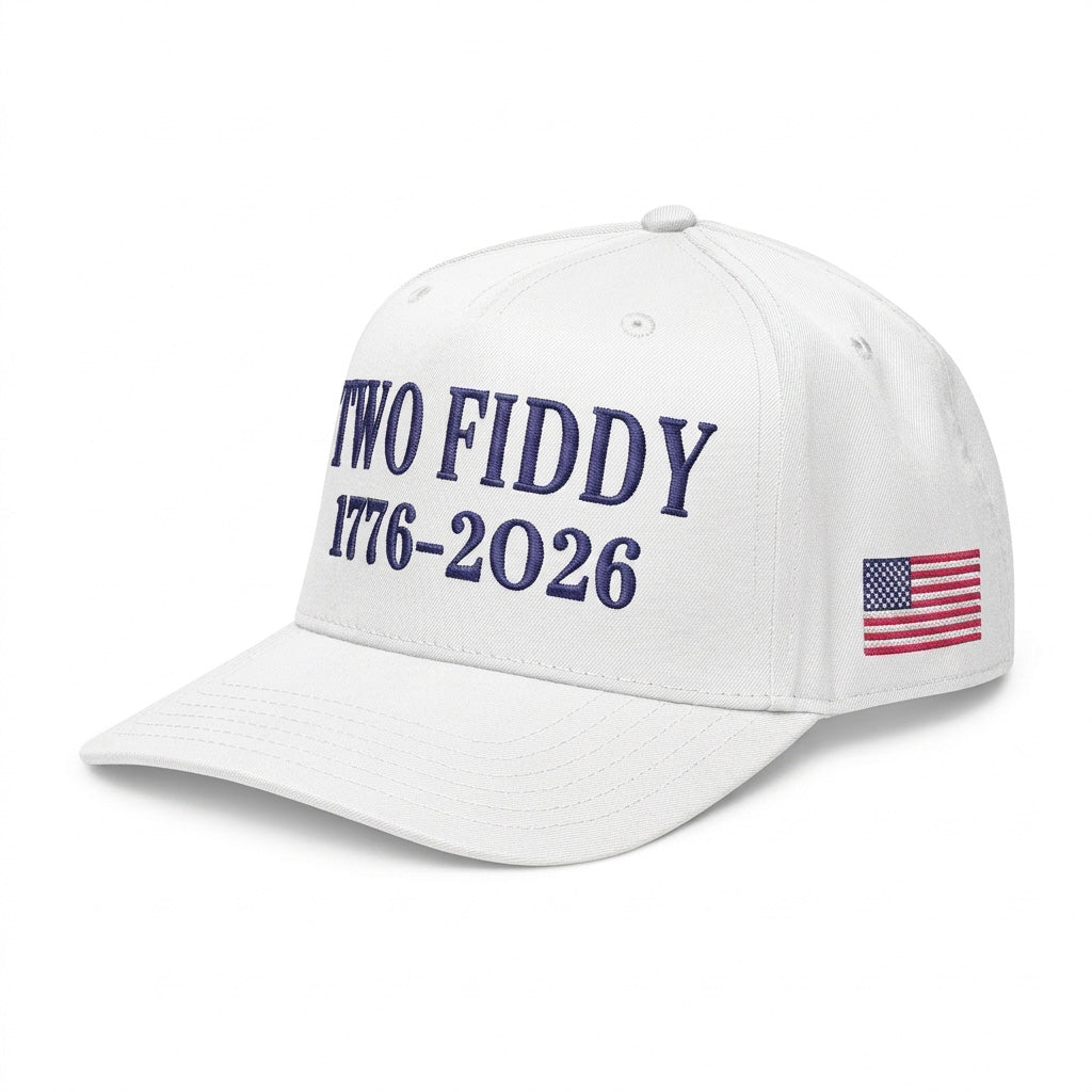 Two Fiddy Baseball Cap Embroidered