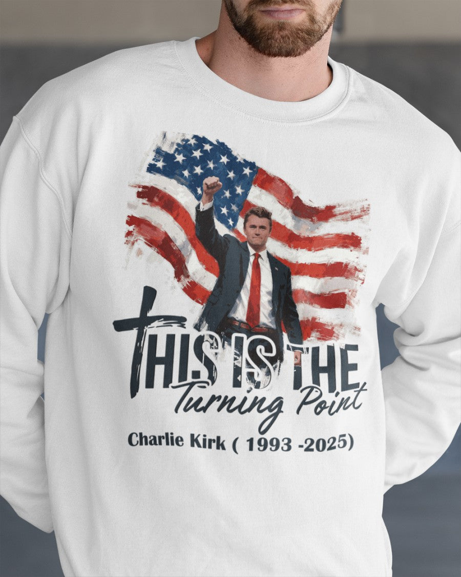 This Is The Turning Point Crewneck Sweatshirt
