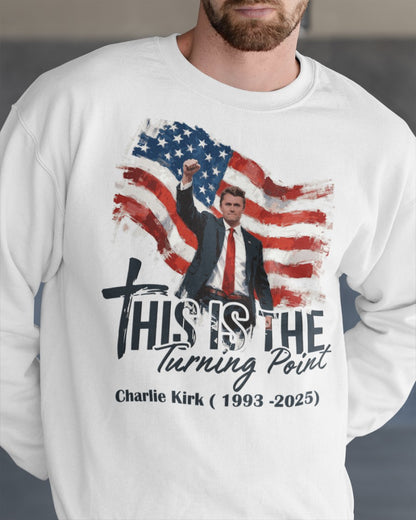 This Is The Turning Point Crewneck Sweatshirt